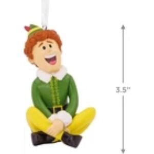 Hallmark Buddy the Singing Elf Christmas Ornament NWT ***